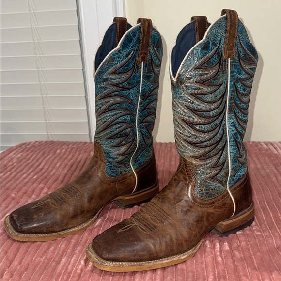 Ariat Brown and Blue Men\'s Boots main image 7